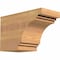 Ekena Millwork Pescadero Smooth Rafter Tail, Western Red Cedar, 5 1/2"W x 8"H x 12"L RFT06X08X12PEC00SWR - alternate 1